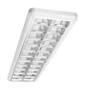 Plafoniera 2x36W Elettronica da Parete Ottica Lucida NOTUS PREMIUM 236 NT
